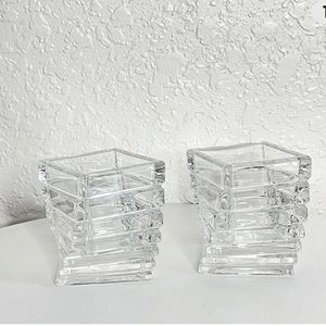 Rosenthal Studio-Line 24% Lead Crystal Votive Candle Holder Art Deco